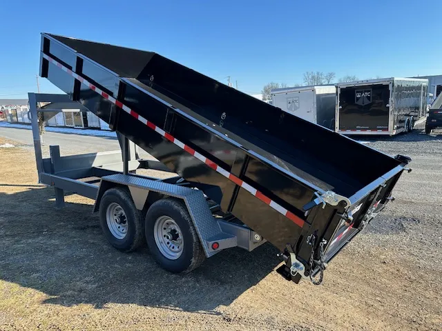 BWise 7 x 16 Gooseneck Dump Trailer – Heavy Duty - Image 7