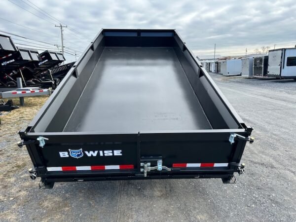 BWise 7 x 16 Low Profile Dump Trailer – Telescopic Cylinders - Image 3