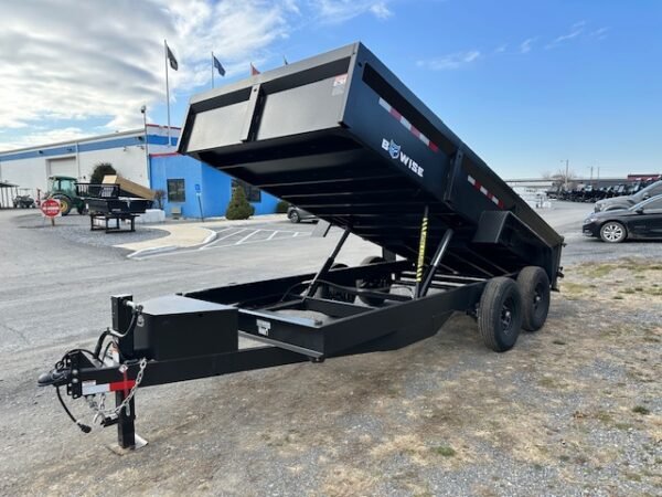 BWise 7 x 16 Low Profile Dump Trailer – Telescopic Cylinders - Image 4