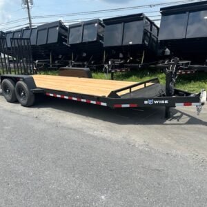 BWise 7 x 20 Heavy Duty Equipment Trailer – Landscape Gate