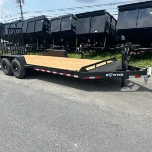 BWise 7 x 20 Heavy Duty Equipment Trailer – Landscape Gate