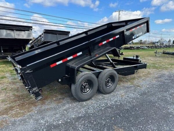 BWise 7 x 16 Low Profile Dump Trailer – 16,000 GVW - Image 7