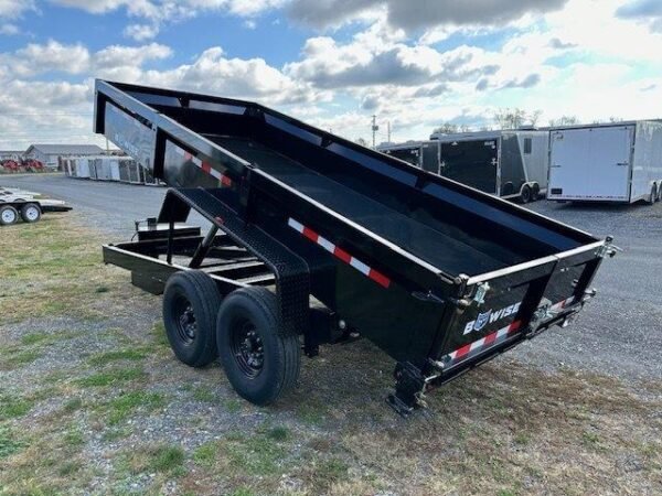 BWise 7 x 16 Low Profile Dump Trailer – 16,000 GVW - Image 5