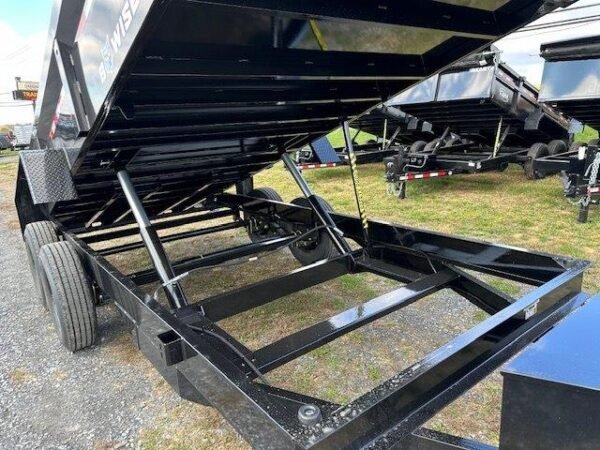 BWise 7 x 16 Low Profile Dump Trailer – 16,000 GVW - Image 9