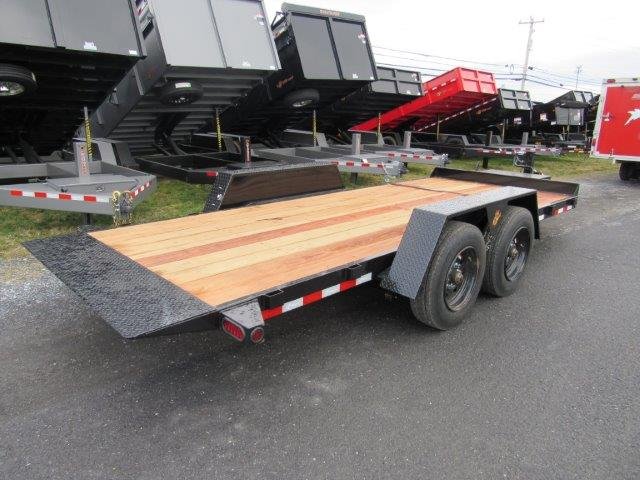 BWise 7 x 18 Low Profile Split-Tilt Equipment Trailer – 8K Axles - Image 10