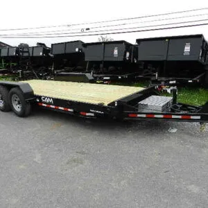 CAM Superline 7 x 18 Equipment Trailer – Pallet Fork Carrier
