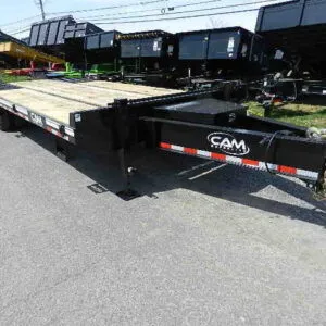 CAM Superline 8 x 25 Heavy Equipment Trailer – Wood Filled Ramps