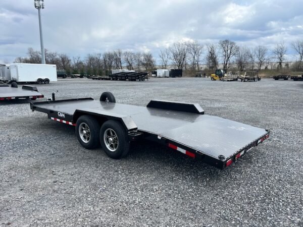 CAM Superline 7 x 20 Steel Deck Car Hauler – Aluminum Wheels - Image 5