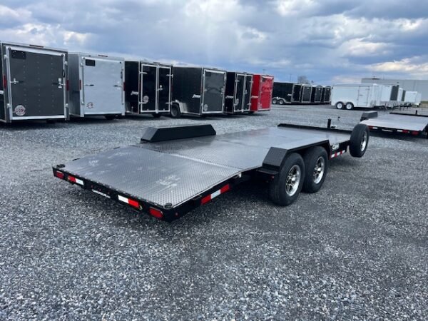 CAM Superline 7 x 20 Steel Deck Car Hauler – Aluminum Wheels - Image 7