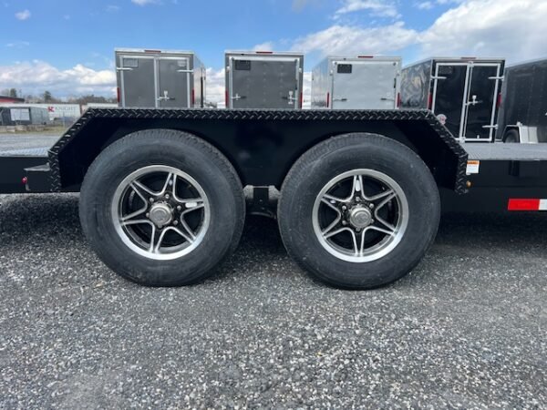 CAM Superline 7 x 20 Steel Deck Car Hauler – Aluminum Wheels - Image 6
