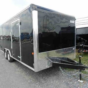 Car Mate 8.5 x 20 Enclosed Car Trailer 10K – Awning Get Out Door
