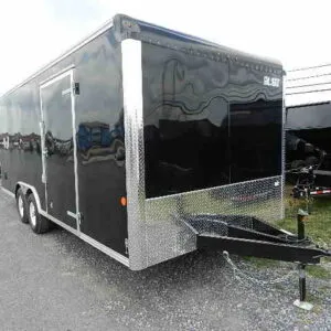 Car Mate 8.5 x 20 Enclosed Car Trailer 10K – Awning Get Out Door
