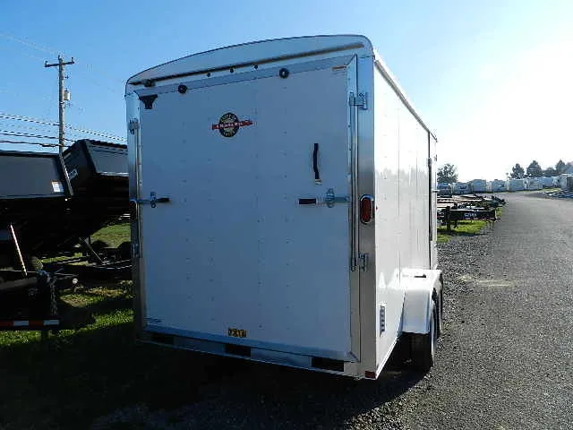 Carry-On 7 x 16 Enclosed V-Nose Cargo Trailer – 6″ Extended Height! - Image 4