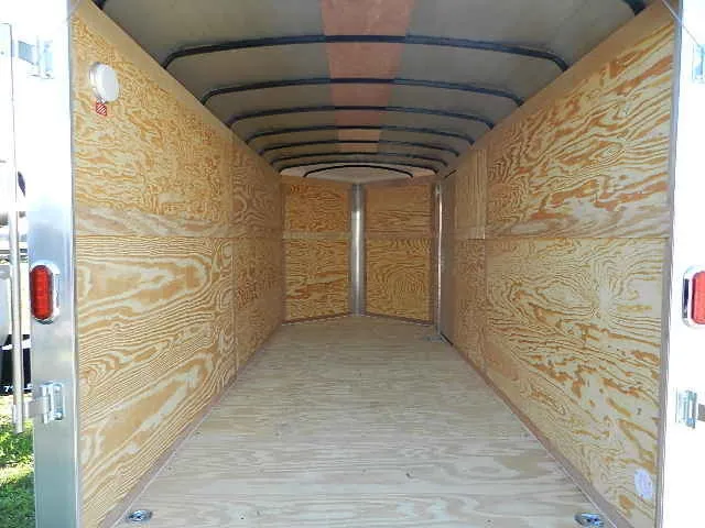 Carry-On 7 x 16 Enclosed V-Nose Cargo Trailer – 6″ Extended Height! - Image 8