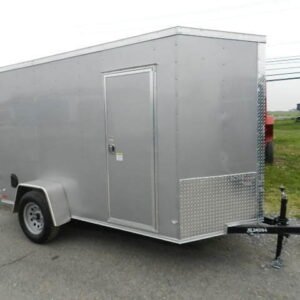 Covered Wagon 5 x 10 Enclosed Trailer – Double Rear Barn Doors