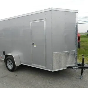 Covered Wagon 5 x 10 Enclosed Trailer – Double Rear Barn Doors