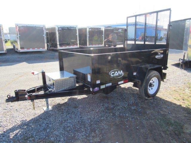 CAM Superline 5 x 8 Dump Trailer – Landscape Gate - Image 4