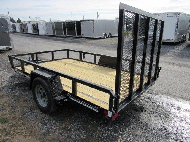 Cam Superline 6 x 10 Landscape Utility Trailer – Ramp Gate - Image 7