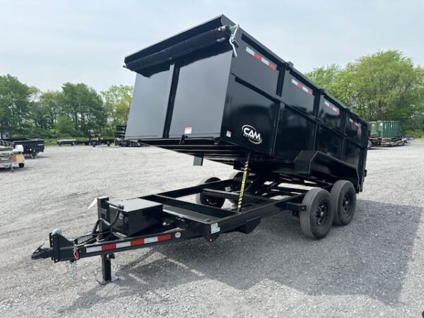 CAM Superline 7 x 14 High Side Dump Trailer – Scissor Lift - Image 4