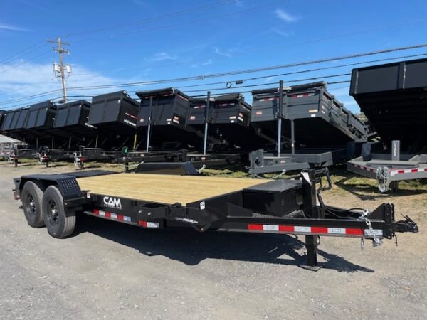 CAM Superline 7 x 18 Equipment Trailer – Super Ramps