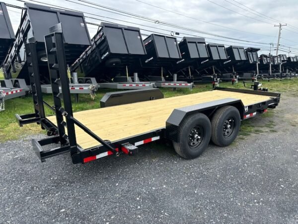 CAM Superline 7 x 18 Low Profile Equipment Trailer - Image 5
