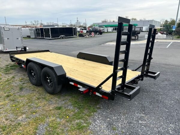 CAM Superline 7 x 18 Low Profile Equipment Trailer - Image 6
