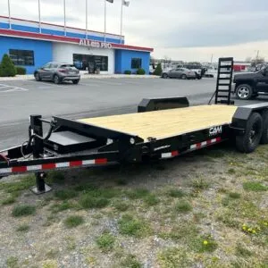 CAM Superline 7 x 18 Low Profile Equipment Trailer