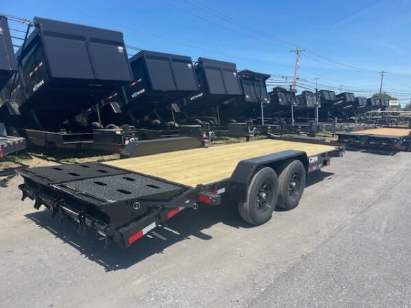 CAM Superline 7 x 20 Equipment Trailer – Super Ramps - Image 5