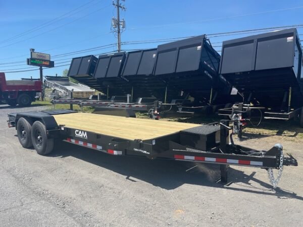 CAM Superline 7 x 20 Equipment Trailer – Super Ramps