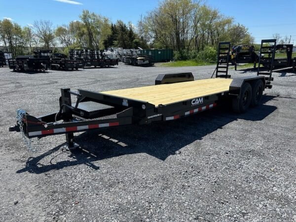 CAM Superline 7 x 20 Low Profile Equipment Trailer - Image 4