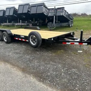 CAM Superline 7 x 20 Open Car Hauler – Slide Out Ramps