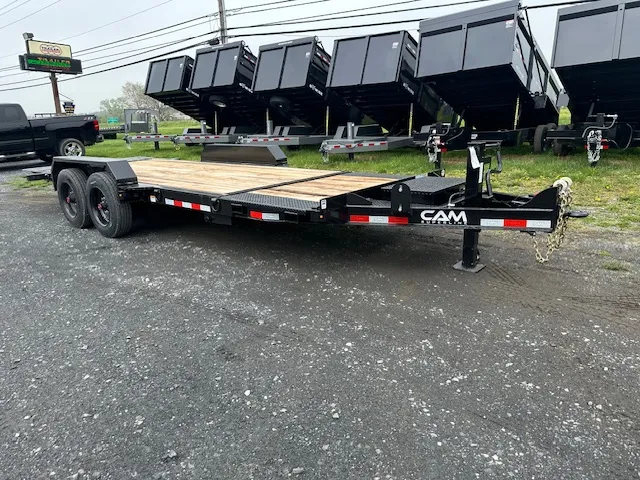 CAM Superline 7 x 21 Heavy Duty Split-Tilt Trailer – Extra Wide Deck - Image 8