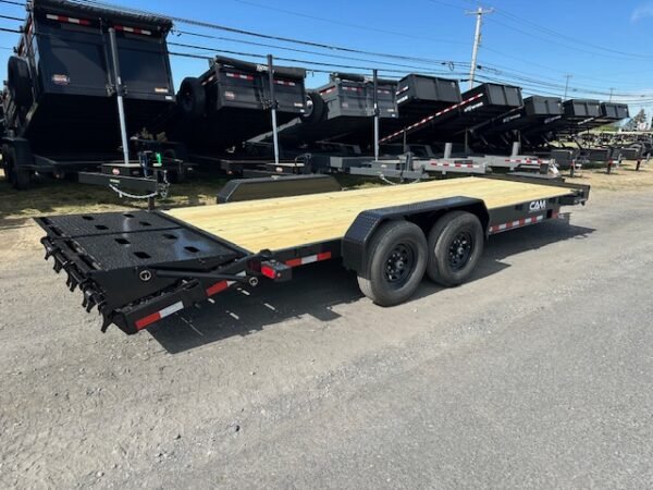 CAM Superline 7 x 22 Equipment Trailer – Super Ramps - Image 5
