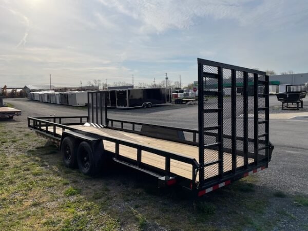 Cam Superline 7 x 24 Landscape Utility Trailer – Side ATV Ramp - Image 5