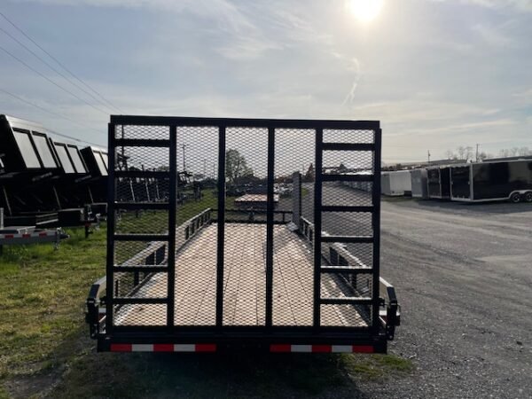 Cam Superline 7 x 24 Landscape Utility Trailer – Side ATV Ramp - Image 3