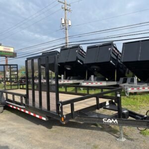 Cam Superline 7 x 24 Landscape Utility Trailer – Side ATV Ramp
