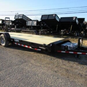 CAM Superline 7 x 20 Equipment Trailer – Pallet Fork Carrier