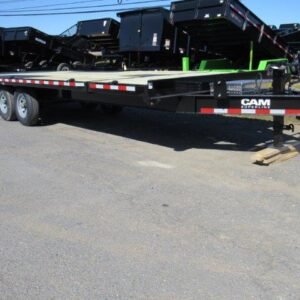 CAM Superline 8 x 24 Equipment Trailer – Powered Split-Tilt