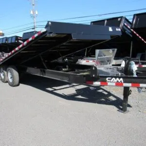 CAM Superline 8 x 24 Equipment Trailer – Powered Full-Tilt