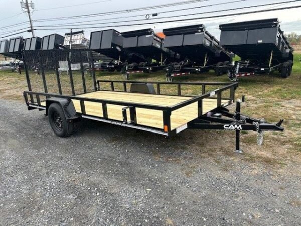 Cam Superline 7 x 14 Landscape Utility Trailer – Electric Brakes