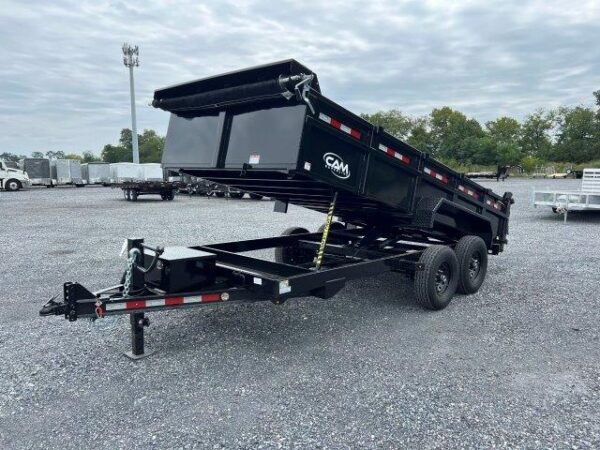 CAM Superline 7 x 16 HD Low Profile Dump Trailer – Scissor Lift - Image 4