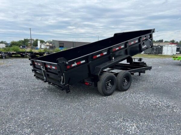CAM Superline 7 x 16 HD Low Profile Dump Trailer – Scissor Lift - Image 6
