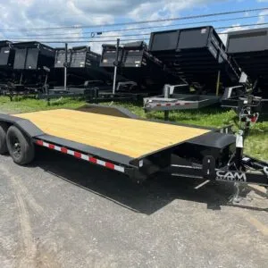 CAM Superline 7 x 18 Equipment Trailer – Drive Over Fenders