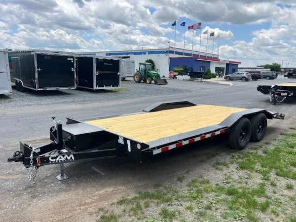 CAM Superline 7 x 18 Equipment Trailer – Drive Over Fenders - Image 4