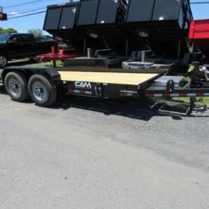 CAM Superline 7 x 18 Equipment Trailer – Powered Tilt-Deck