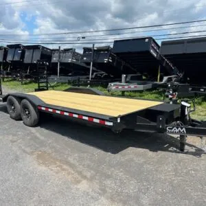 CAM Superline 7 x 20 Equipment Trailer – Drive Over Fenders