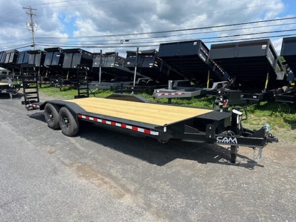 CAM Superline 7 x 20 Equipment Trailer – Drive Over Fenders