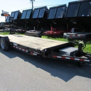 CAM Superline 7 x 20 Equipment Trailer – Pallet Fork Carrier