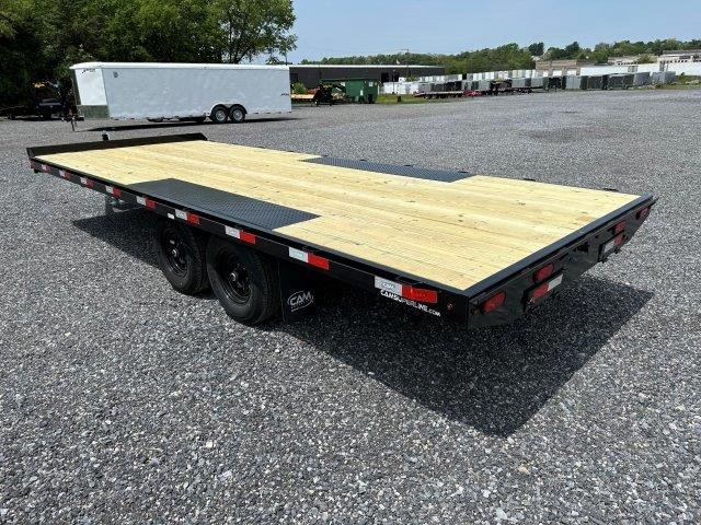 CAM Superline 8 x 20 Deckover Equipment Trailer – Slide Out Ramps - Image 5