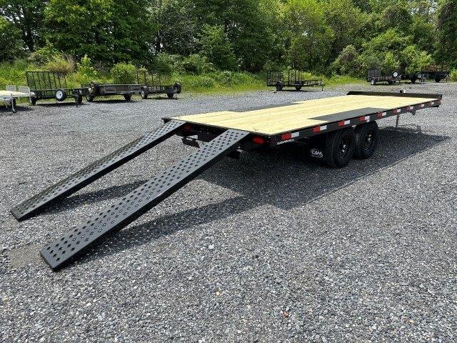 CAM Superline 8 x 20 Deckover Equipment Trailer – Slide Out Ramps - Image 6